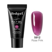 폴리젤 아크릴 익스텐드 패스트 빌더 UV 및 LED 흡수 슬립 솔루션 네일 아트 살롱 하드 젤 폴리쉬 30ml 12, 02 5912