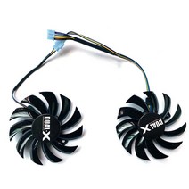 2PCS 75MM FD7010H12S 4PIN 커넥터 사파이어 R9 270 GTX 550 750 770 Ti ASUS GTX760 N560GTX 12V 0.35A 쿨, 01 FD7010H12S