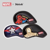 볼빅 마블 아이언커버 MARVEL IRON COVER 9개 세트, 캡틴아메리카