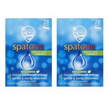 Spatone 스파톤 액상 철분제 사과맛 28개입 2팩 (Liquid Iron Supplement Apple Flavour)