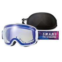 [SWANS] 스완스 스키고글(변색렌즈/안경겸용) RIDGELINE-MDH-CMIT+하드케이스포함, R/BK