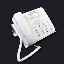 회사 키폰 전화기 거치대 사무실 유선 전화 받침대 가로 세로, 투명(세로)