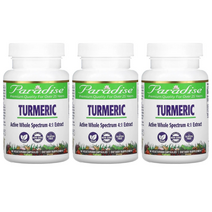 3병파라다이스 허브 Turmeric 투메릭 500mg 90정 베지캡슐, 1개, 2병