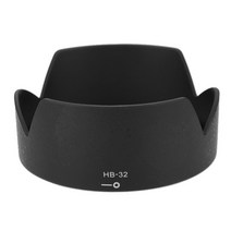 카메라 렌즈후드 hb 32 67mm hb 32 hb32 렌즈 후드 카메라 액세서리 니콘 d90 d5200 d7000 d7100 d5100 18 105mm 18 140mm, 없음