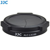 JJC 적용 DMW-LFAC1 파나소닉 LX100 LX100M2 오토캠 DC-LX100 LX100II 라이카 D-LUX Typ 109 라이카 D-LUX 7 카메라 렌즈 부품, 블랙