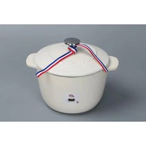 스타우브 라이스 꼬꼬떼 16cm 무쇠 양수 주물 냄비 독일 스타우브 16cm 밥솥 주물쇠밥 부가용 냄비 다용도 법랑 냄비, 화이트16cm, 표준