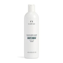 영국 더바디샵 THE BODY SHOP 화이트 머스크 바디로션 400ml, 2팩