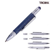 TROIKA 트로이카 CONSTRUCTION LILIPUT 멀티태스킹 미니볼펜 블루 (PIP25BL)