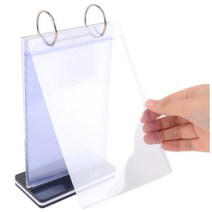 레스토랑 메뉴판꽂이 테이블 스탠드북 메뉴판거치대, 가로