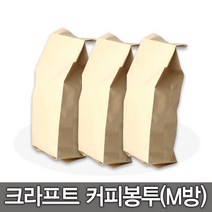 뽁뽁이닷컴 지퍼백 지퍼스탠드 커피 진공 은박택배 비닐봉투모음, 01.크라프트 커피 1호(6.5x22-50매)