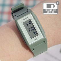 카시오 여성용 패션 우레탄 전자시계