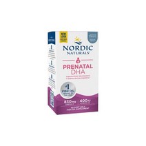 Nordic Naturals 노르딕 내추럴스 프리네이탈 DHA 830 mg 480 mg/ EPA 205mg +400 IU D3 90 소프트젤