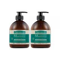 Le comptoir du Bain [1+1] 오가닉 올리브 오일 앤 민트 마르세유 솝 리퀴드 500ml, FREE