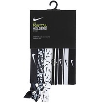 나이키 여성머리끈 혼합 헤어밴드 9PK 검흰, 1, 상세설명참조