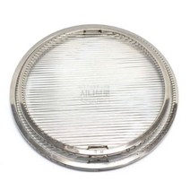 실 구이판 바베큐 판 판 불판 원형 295mm 고기 석쇠 구이팬 초벌구이 식당 스텐 캠핑 -735056hn