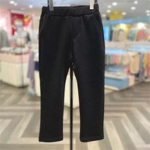 게스키즈 NC12 라벨 쿠션지 팬츠 베이직한 핏의 쿠션지팬츠 G16KDP021-B1