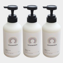 헤드웍스샴푸 탈모케어 500ml 건성타입 3개