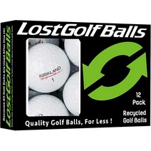 커클랜드 시그니처 골프볼 믹스 - 12 니어 민트 품질 중고 커클랜드 골프볼, 12 카운트(1팩)