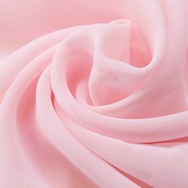 패브릭샵 대폭쉬폰원단 45컬러, 14.연핑크