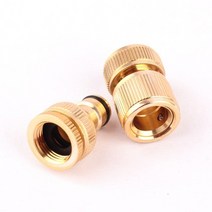 1set 12quot 34quot 16mm 정원 호스 커넥터 워터 탭 어댑터 정원 물 커넥터 관개 빠른 조인트 물총 파이프 조인트, 0.5인치, 알류미늄