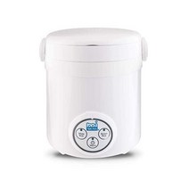 Aroma Housewares(MRC-903D) Mi 3컵(요리)(1 5컵 UNCOOKED) 디지털 쿨 터치 미니 밥솥 화이트, 화이트._디지털 컨트롤 패널