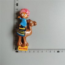 두바이 관광 기념품 냉장고 자석 칼리파 타워 사우디 아라비아 냉장고 기념 자석 스티커 홈 인테리어, boy 1
