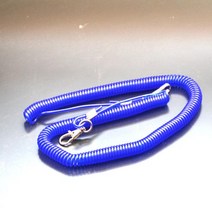 암산코리아 다용도 스틸와이어 스프링 로프로드거치대 낚시거치대 낚시와이어 로드연결선 선상안전선 선상용와이어 낚시대거치대 야외낚시거치대 차로드거치 로, 5미터