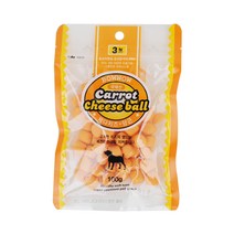 바우와우 강아지 간식 치즈볼 체다치즈+당근 100g 져키, 1개