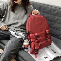 데크라 가벼운 여자 백팩 빈티지 캐주얼 패션 여행 대 스포츠 고등 가방 중 신학기 남성 여성
