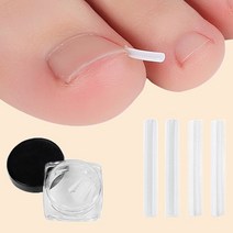 발톱 고정 커브스틱 10P 엄지발가락 틈새 팁, 2개