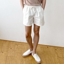 [하이디모드] UW 맨즈 데일리 썸머 린넨 밴딩 숏팬츠