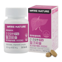 모어네이처 간 건강엔 안심 밀크씨슬 활력 비타민B, 11개, 60정, 60정