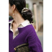 라임색니트 긴팔 겨울 스웨터 니트 티셔츠 여성 가을 연두색