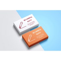 이앤씨컴퍼니 칼날주의 사각 칼사용주의 취급주의 택배 포장 강접 스티커 제작 1000매, 딥그린, 무광코팅