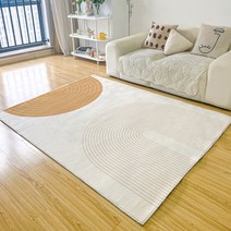 FASEN 먼지없는 카페트 침실 사계절 고급 인테리어 러그 논슬립 매트 거실 카페트