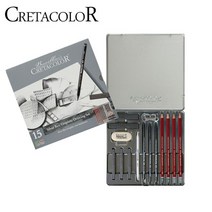 Art set 흑연/드로잉15 종합 스케치 15종 400 18 [유진스타일] #919EA, 본상품선택