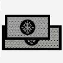 초극세사 침실 욕실 주방 도어 발매트 노블그레이 90/120cm