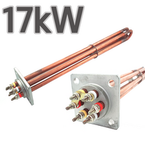 심야전기 보일러 온수기 사각 히터 17kW 히터봉
