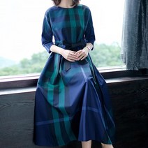 여성 린넨 원피스 롱 마 루즈핏 빅사이즈 반팔원피스 390호 BFkyqia
