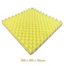 셀프 스튜디오 방음부스 드럼 계란판 흡음재 방음재 1/3pcs 50x50cm 스튜디오 음향 방음 폼 블랙 사운드 교, 05 Yellow 300x300x30mm_02 3pcs