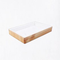 [GP] 초밥 테이크아웃 포장 우드락 통3 (용기+뚜껑) 1박스 160세트, [GP] 초밥용기 통3 1박스 160세트