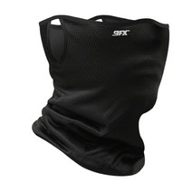 스포츠 패션 쿨링 넥게이터 여름 워머 라이딩 넥마스크, XL(남성 권장), 블랙