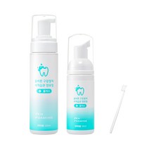 틀니세정제 구강장치 전용 세정제 덴포밍 200ml, 200ml 1개+50ml 1개(세척솔+미백치약)