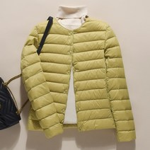 경량패딩 얇은 방수 골프 초 구스 여성 조끼 등산 낚시 캠핑 다운