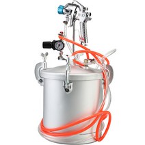 내화 페인트 뿜칠 외벽 도장 스프레이건 후키 10L, 10L 6홀 2.5구경 상부배출(5m관)