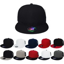 아발바 505F 무지 스냅백 모자