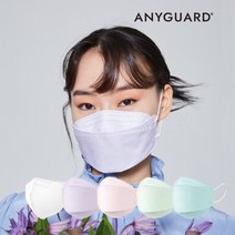 [애니가드] 더솔루션마스크[KF80][KF94](대형) 30매, 단품, 색상:KF80대형 쿨라벤더(30매)