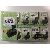 맛있다! 파래김 광천김100g5gX20봉