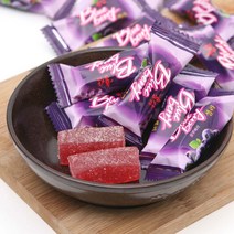 [성실한오피스] 홍삼 블루베리 젤리 300g 상큼 쫀득한 맛 1봉 (약26개) 낱개포장