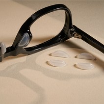 신형 실리콘 코패드 (10개)   드라이버 세트 흘러내림 안경자국 방지 안경 선글라스 뿔테 에어 코받침 에어코 교체